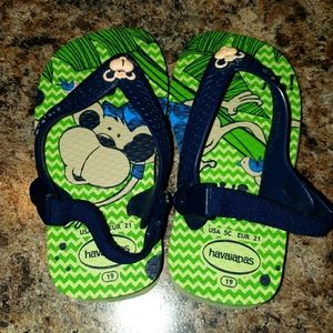 Havaianas Monkey flip flops
